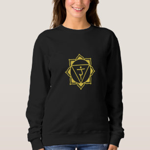 Sudadera Símbolo de yoga chakra Navel Chakra Manipura Solar