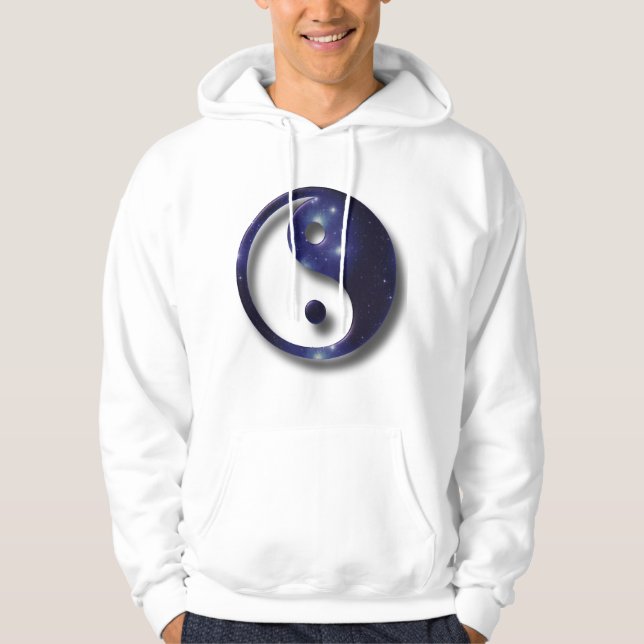 Sudadera Símbolo del universo de Yin y de Yang (Anverso)