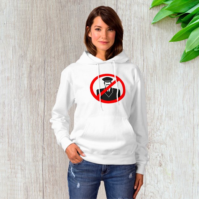 Sudadera Símbolo divertido de advertencia sin chófer (Subido por el creador)