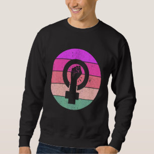 Sudadera Símbolo feminista de igualdad femenina empoderamie