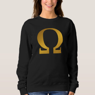 Sudadera Símbolo griego de mitología omega símbolo de frate