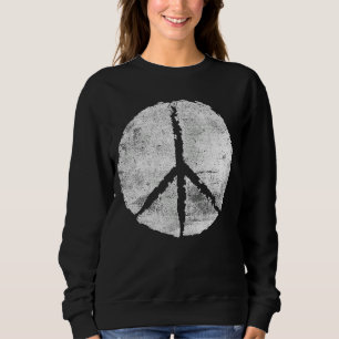 Sudadera Símbolo hippie de paz símbolo de libertad de amabi