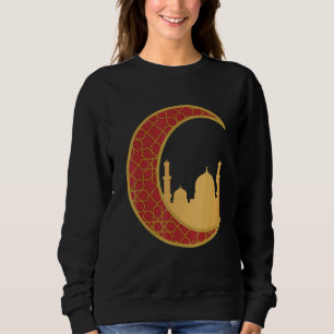 Sudadera Símbolo islámico de la media luna Signo musulmán i