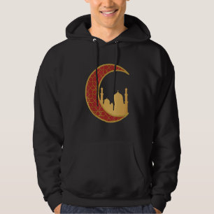 Sudadera Símbolo islámico de la media luna Signo musulmán i