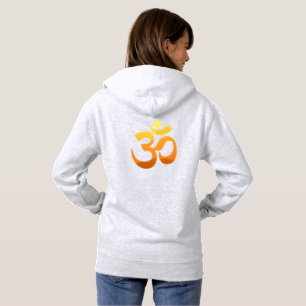 Sudadera Símbolo mantra de yoga de moda mujeres de alta cal