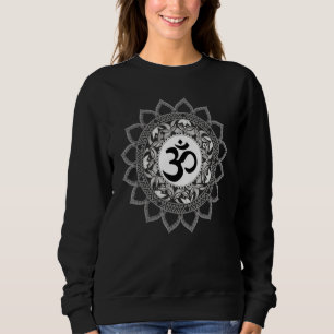 Sudadera Símbolo Om Mandala para estudiantes de meditación