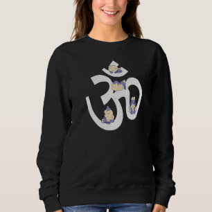 Sudadera Símbolo Om Yoga Sheep Aum Símbolo Meditación Yoga