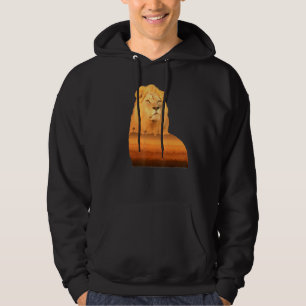 Sudadera Símbolo Safari de la naturaleza del arte salvaje