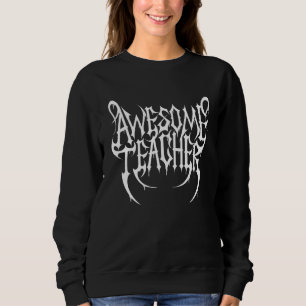 Sudadera Símbolo satánico negro Metalizado 666