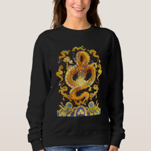 Sudadera Símbolo tradicional chino de dragón de poder y de 