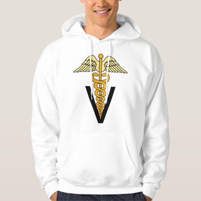 Sudadera Símbolo veterinario (Anverso)