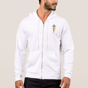 SUDADERA SÍMBOLO VETERINARIO CADUCEUS GOLDEN