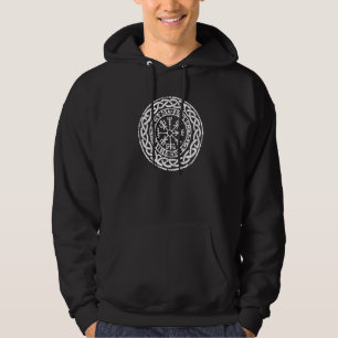 Sudadera Símbolo vikingo signo nórdico celta brújula Vegvis