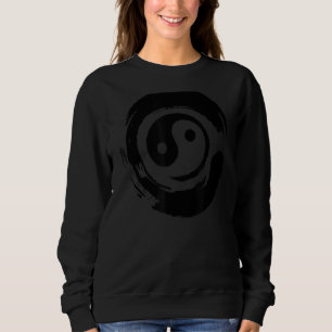 Sudadera Símbolo Yin Yang en el género Enso Circle japonés