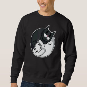 Sudadera Símbolo Yin Yang perro perro perro animal propieta