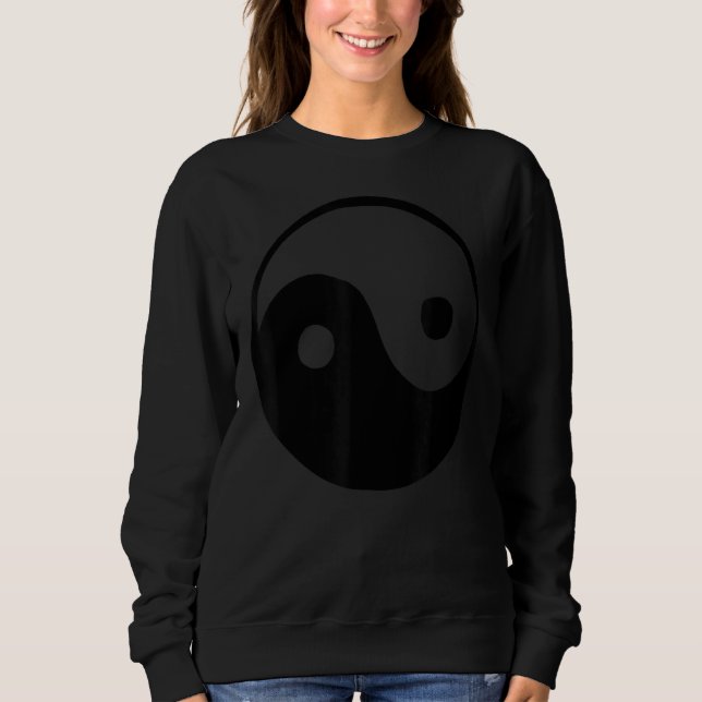 Sudadera Símbolo Ying Yang (Anverso)