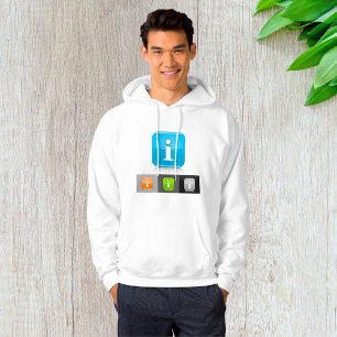 Sudadera Símbolos de información modernos brillantes