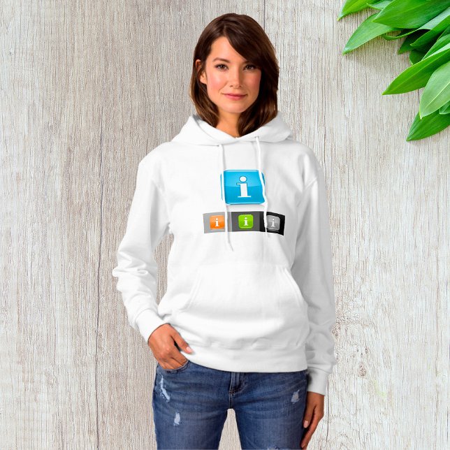Sudadera Símbolos de Información Modernos Brillantes (Subido por el creador)
