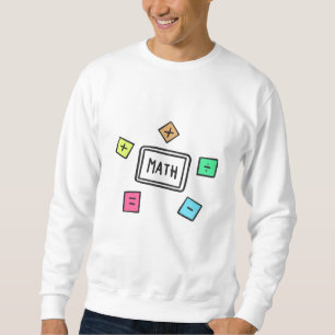 Sudadera Símbolos matemáticos Estudiantes y padres