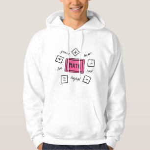Sudadera Símbolos matemáticos Estudiantes y padres