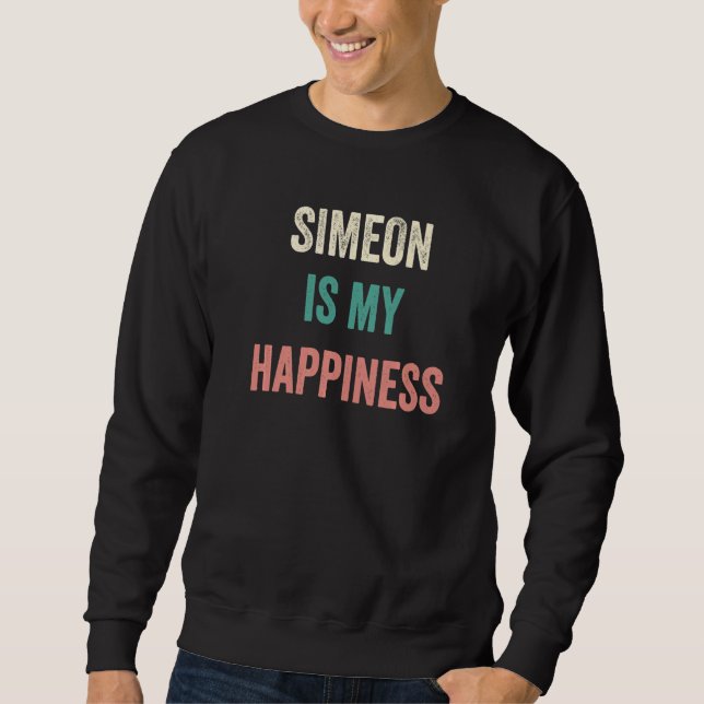 Sudadera Simeon Is My Happiness   (Anverso)