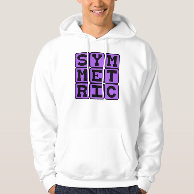 Sudadera Simétrico, como un espejo (Anverso)