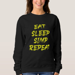 Sudadera Simp Sarcástico Egamer y Egirl Internet Meme Natio
