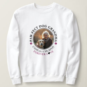 Sudadera Simple Black Text Funny Dog Grandma Photo