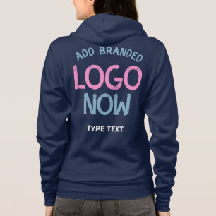 SUDADERA SIMPLE CLIENTE DE MODA AZUL DE NAVY LIMPIO Y CONTE