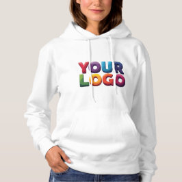 Sudadera Simple Custom Logo and Text Business
