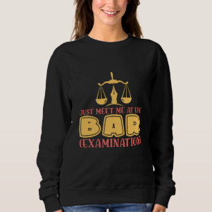 Sudadera Simplemente Encuentrame En El Bar para Abogados y 