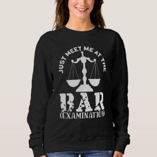 Sudadera Simplemente Encuentrame En El Bar para Abogados y