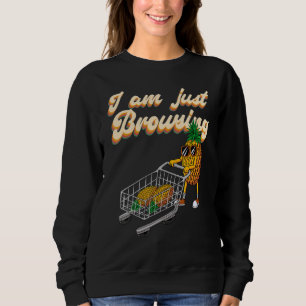 Sudadera Simplemente navegando Carrito de compras de interc