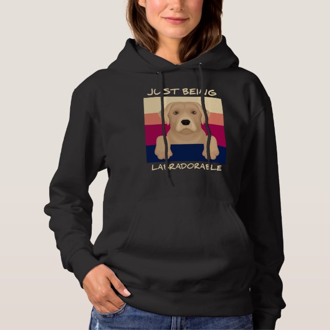 Sudadera Simplemente ser laborioso (Anverso)