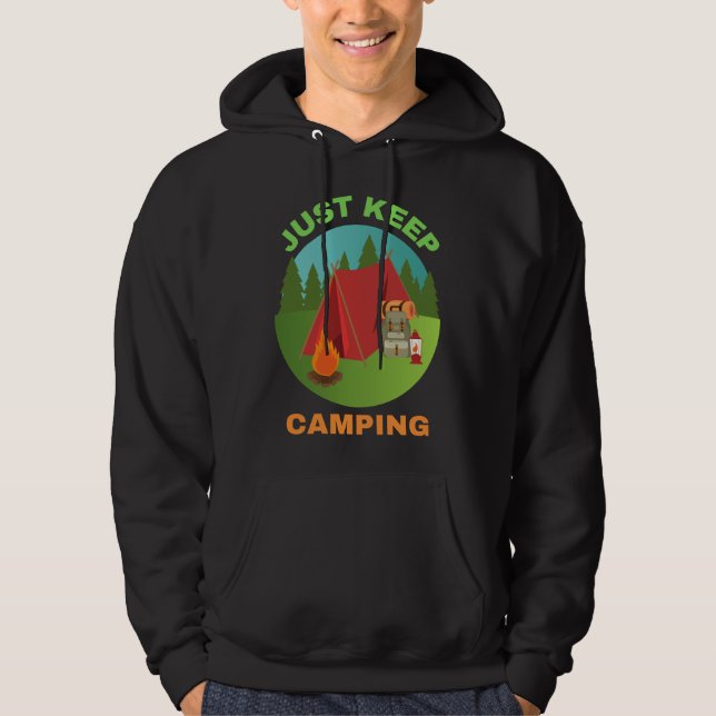 SUDADERA SIMPLEMENTE SIGAN CAMPANDO (Anverso)
