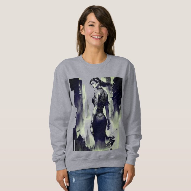 Sudadera Sin ciudad (Anverso completo)