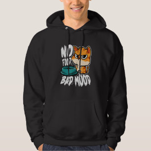 Sudadera Sin Comida Mal Humor Gato Hambriento