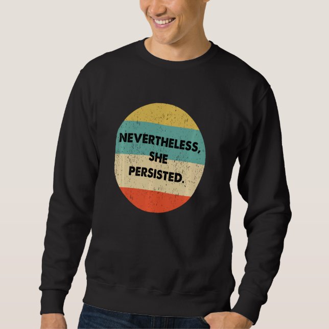 Sudadera Sin Embargo, Persistió (Anverso)