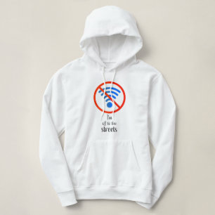 Sudadera "¿Sin Internet? ¡No hay problema!", curioso cyber