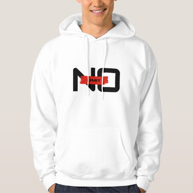 Sudadera Sin límite e ilimitado (Anverso)