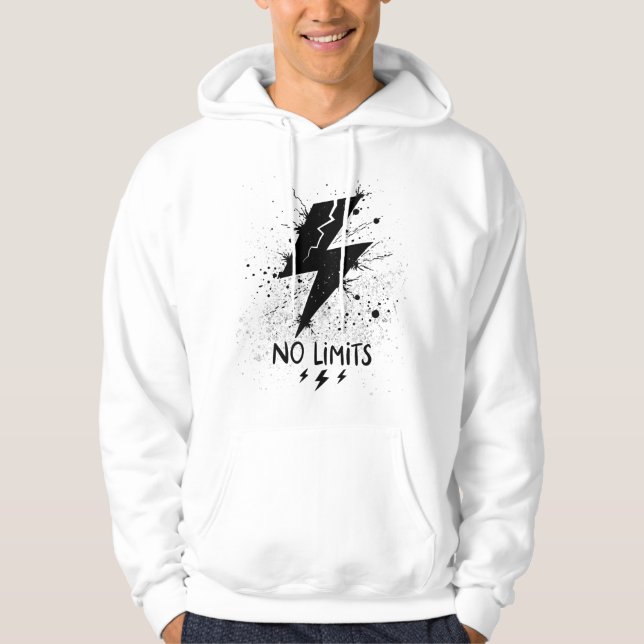 Sudadera sin límites – Declaración motivacional au (Anverso)