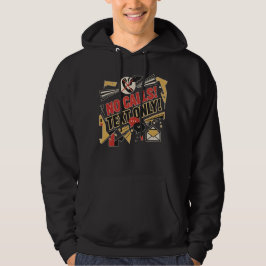 Sudadera Sin Llamadas, Solo Texto