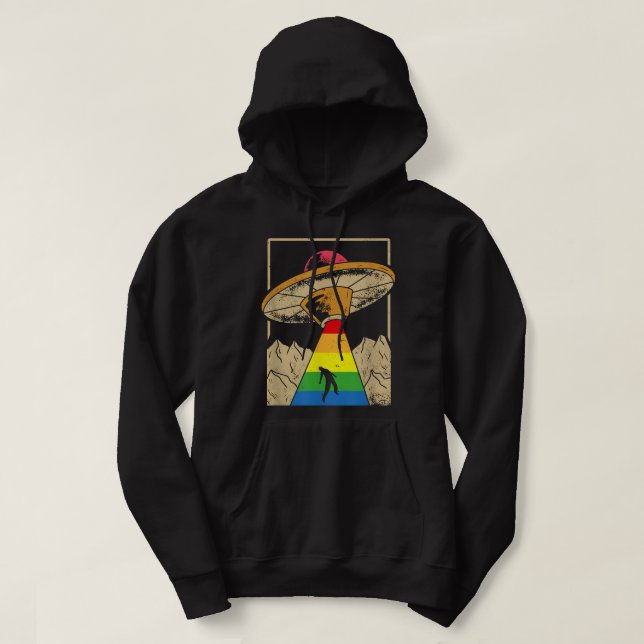 Sudadera Sin reglas Orgullo LGBT Copia de género (Diseño del anverso)