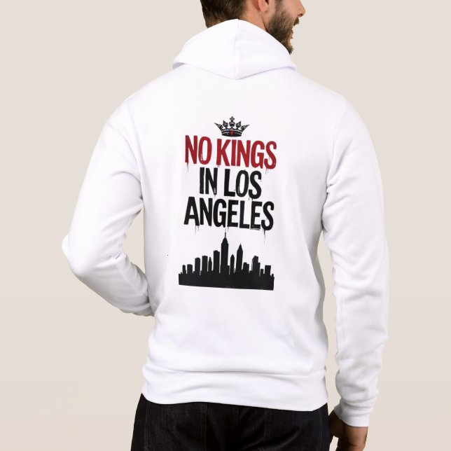 Sudadera Sin reyes en Los Ángeles — Rebelión urbana (Reverso)