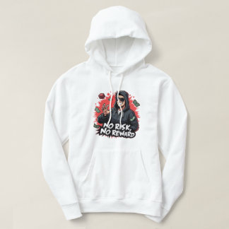 Sudadera Sin riesgo No Recompensa Gangsta Dice Personalizad