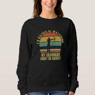 Sudadera Sinceramente Preferiría Estar Viendo a los Nietos