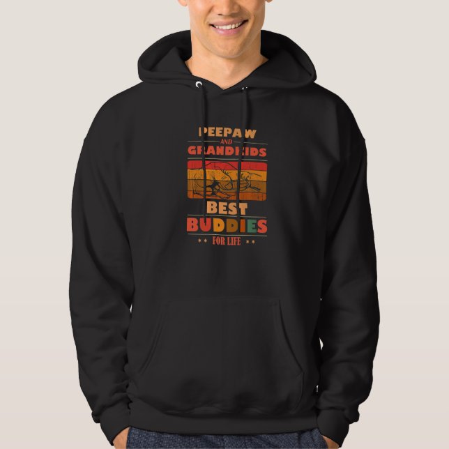 Sudadera Sincere Grandparents Buddies For Life PEEPAW Grand (Anverso)