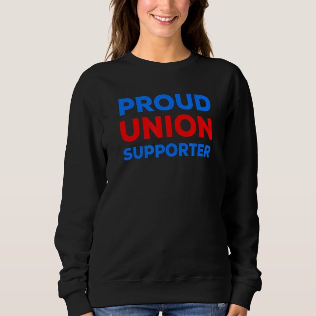 Sudadera Sindicato orgulloso (Anverso)