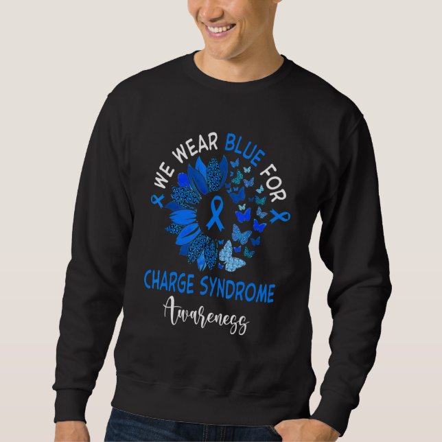 Sudadera Síndrome de Charge Sensibilización Leopard Sunflow (Anverso)