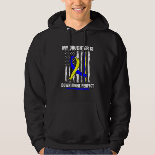 Sudadera Síndrome de Down Masculinas Conciencia Hija Mamá P